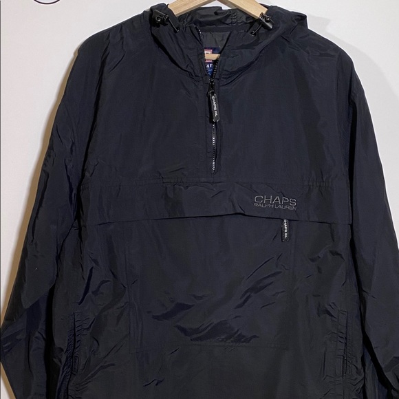 Chaps Ralph Lauren Pullover Windbreaker half zip